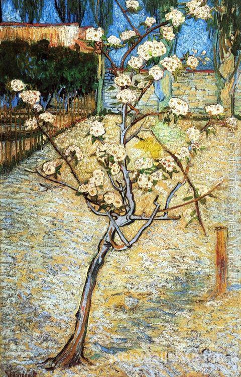 Pear Tree in Blossom, Van Gogh painting - Click Image to Close